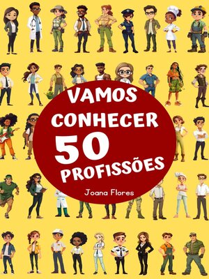cover image of Vamos conhecer 50 profissões